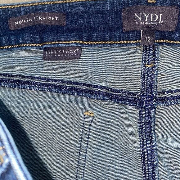 NYDJ Marilyn Straight Jeans - Picture 7 of 9